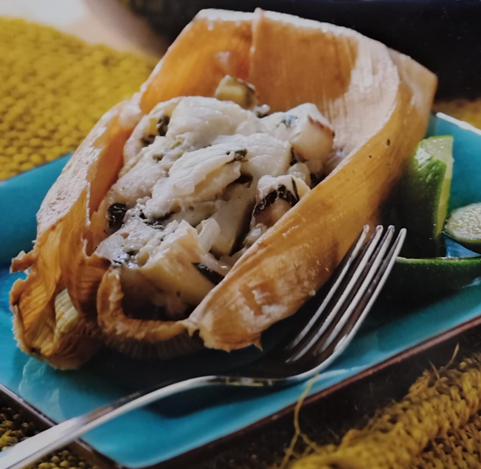 Tamal de pescado 