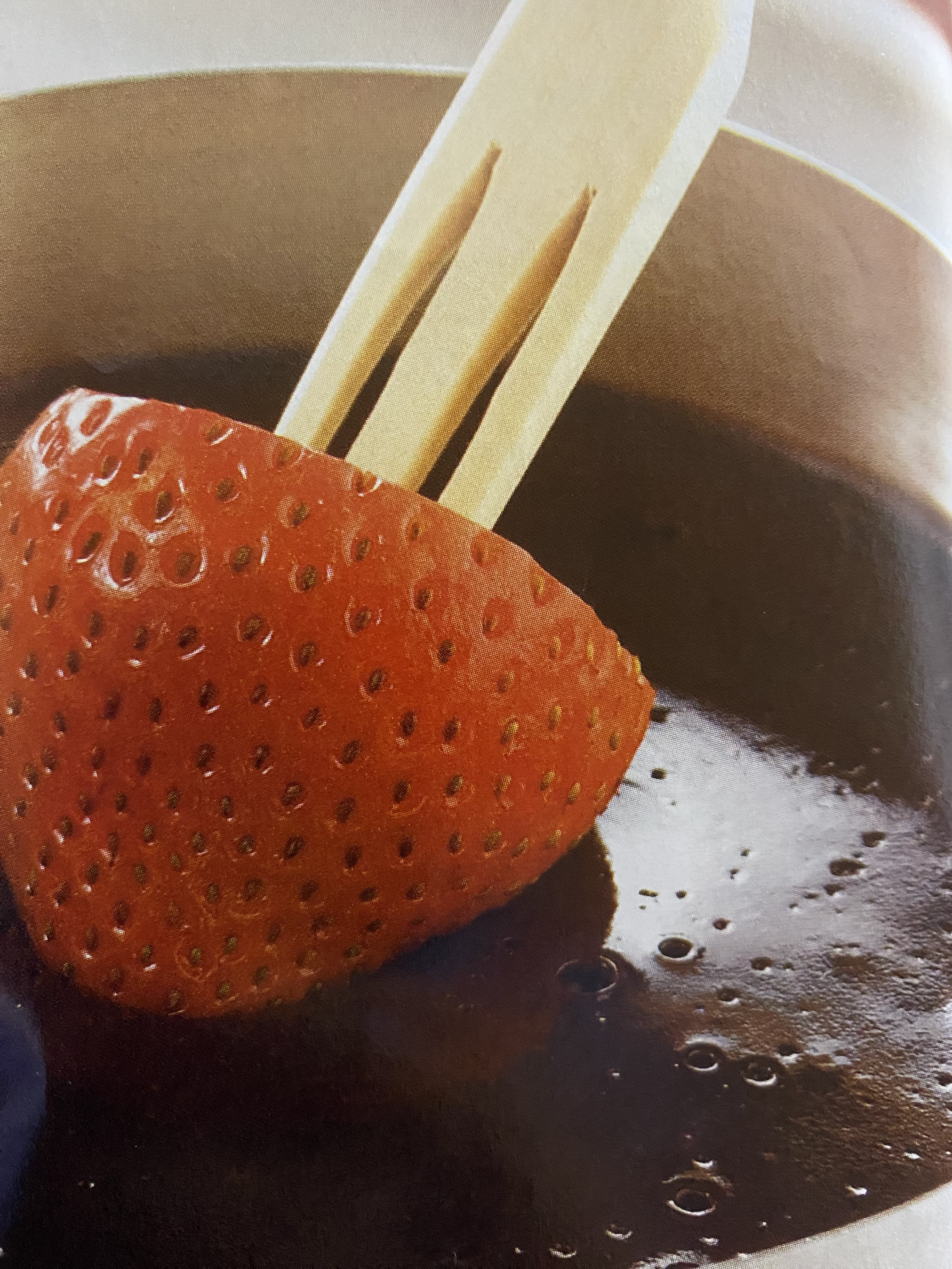 Fondue de chocolate 