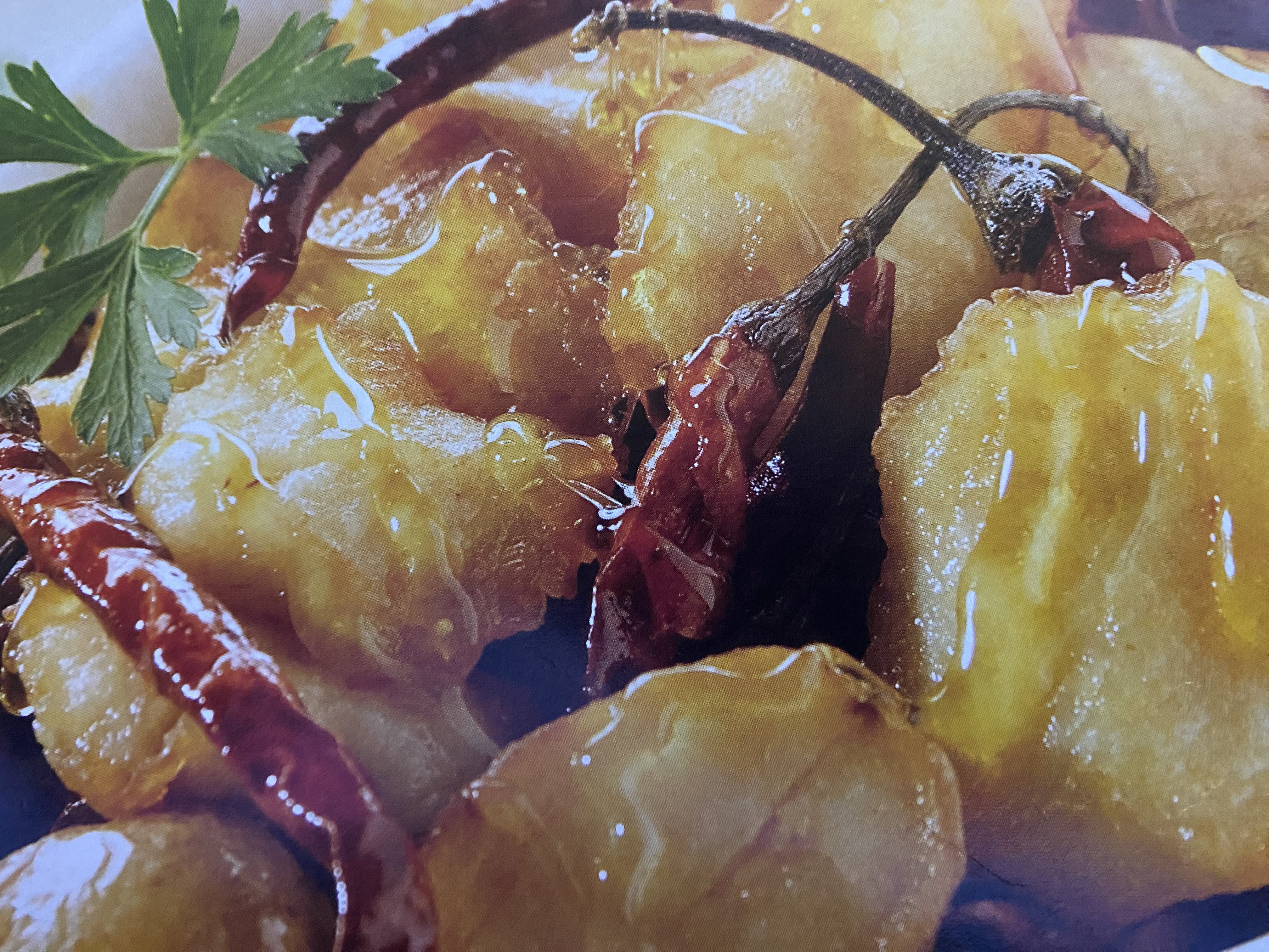 Robalo en salsa de Chiles