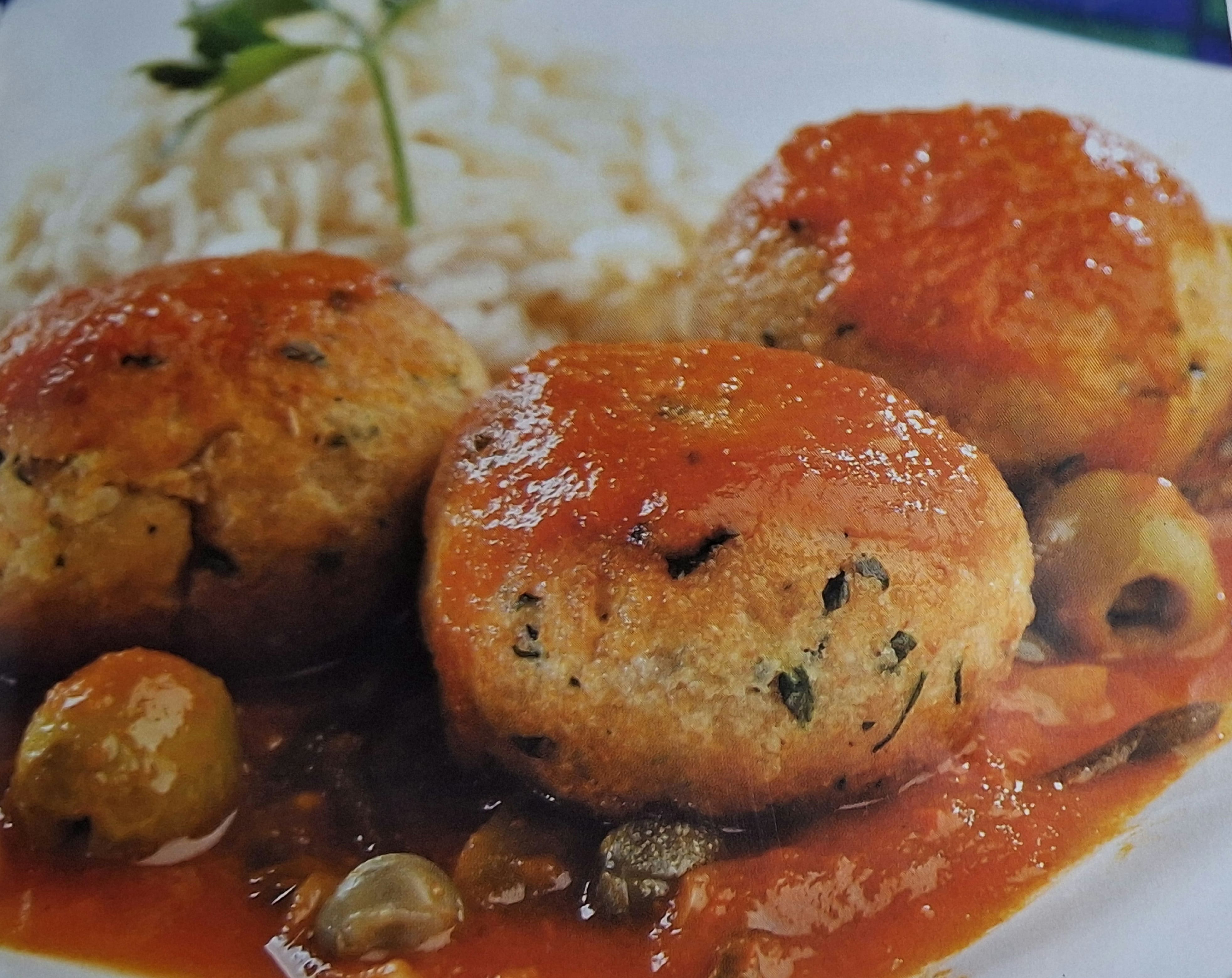 Albondigas de pescado 	