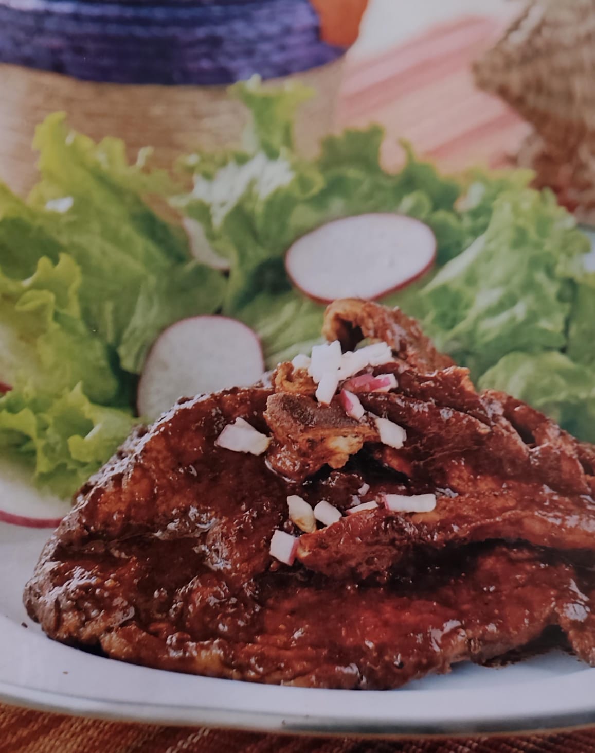 Milanesas de cerdo adobadas 