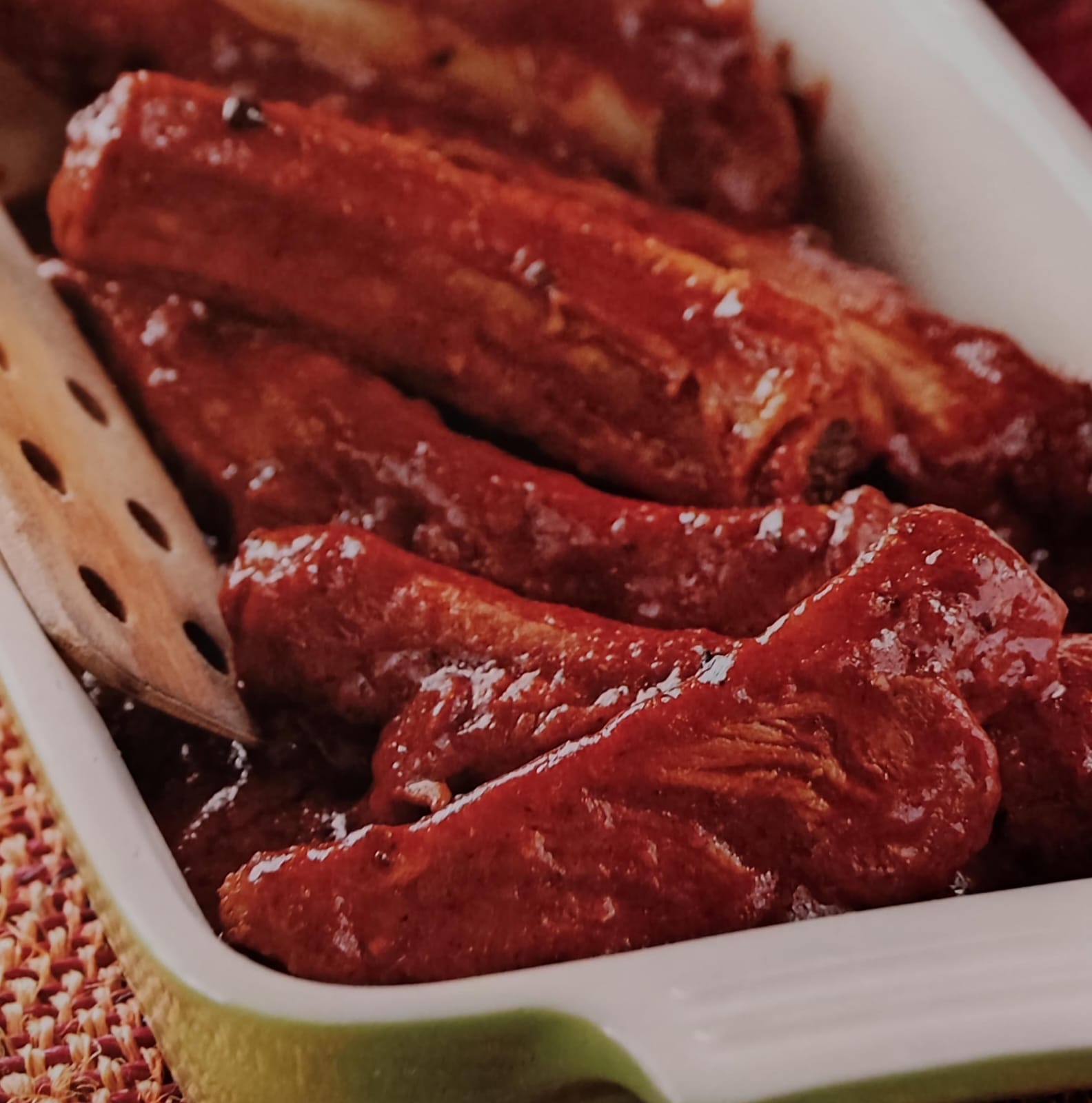 Costillas de cerdo picositas 