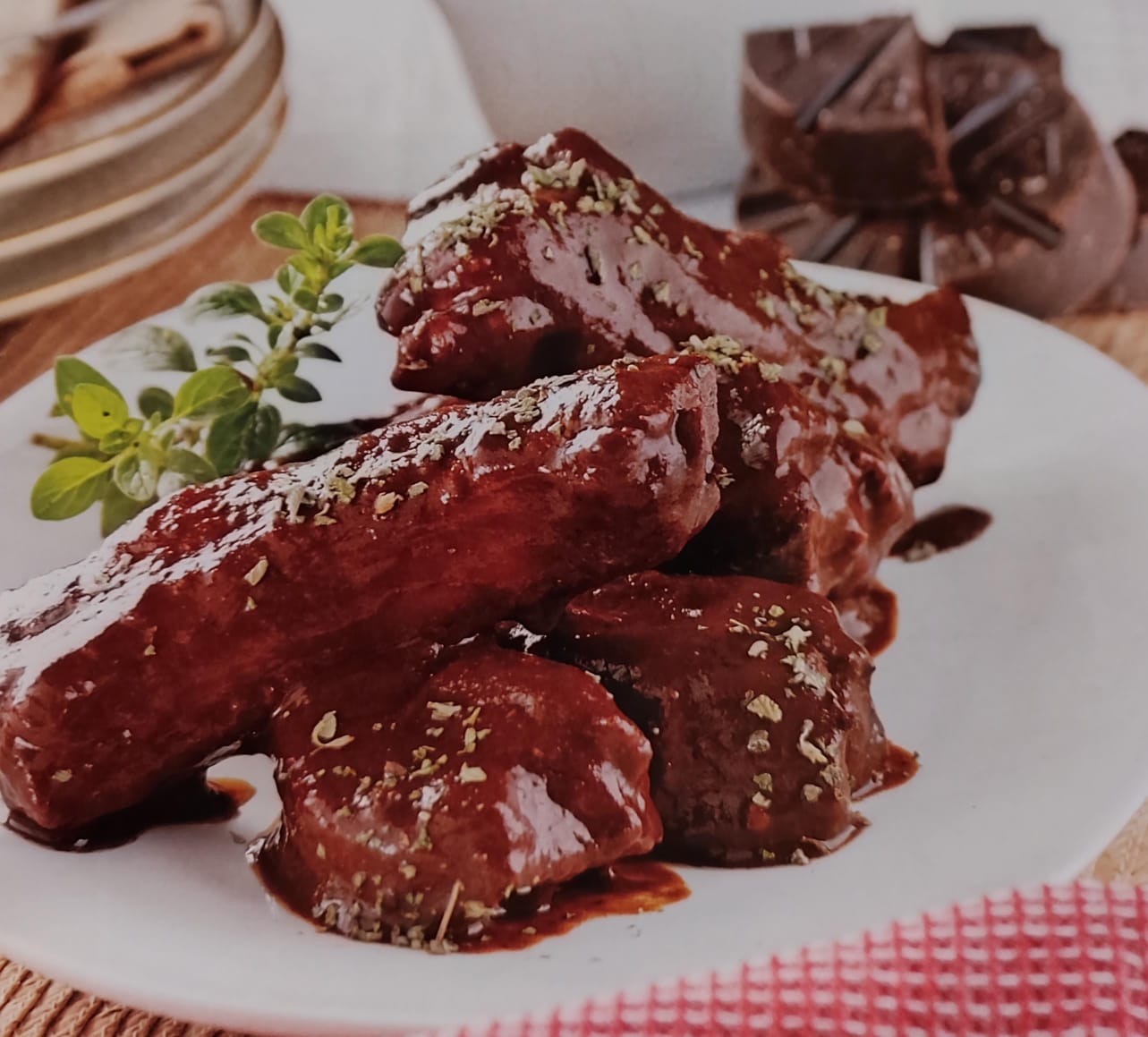 Carne de cerdo adobada 