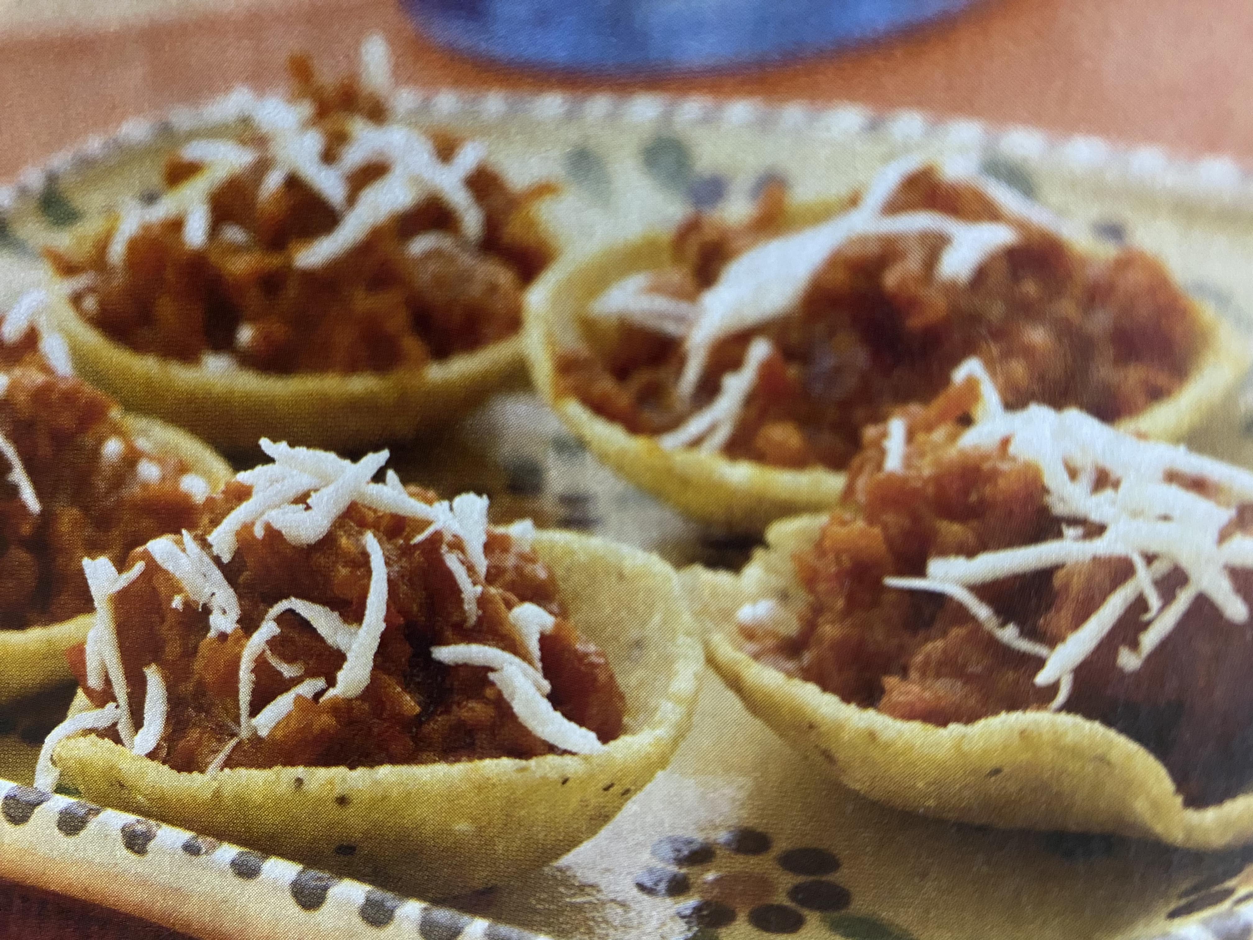 Chilapas de chicharrón prensado