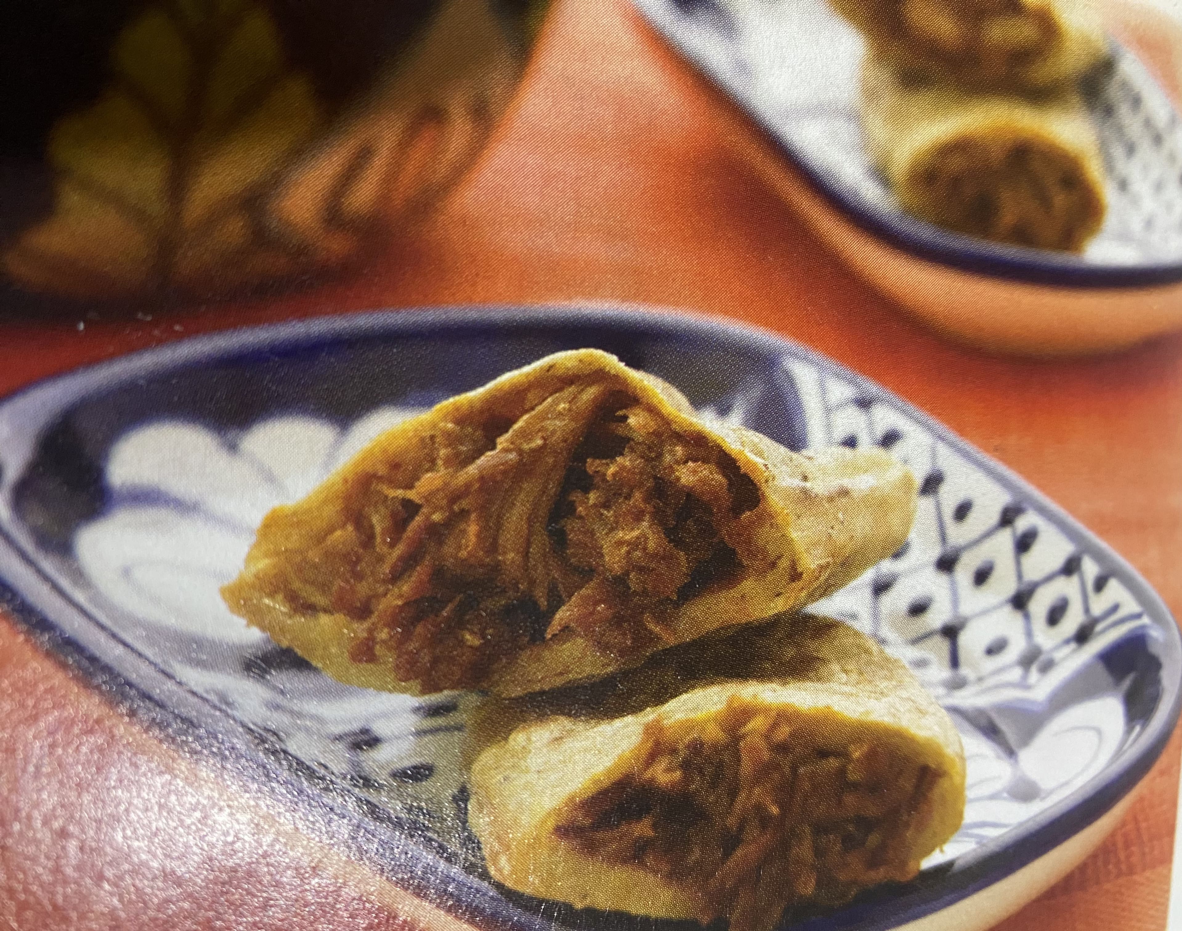 Tlacoyos de chilorio