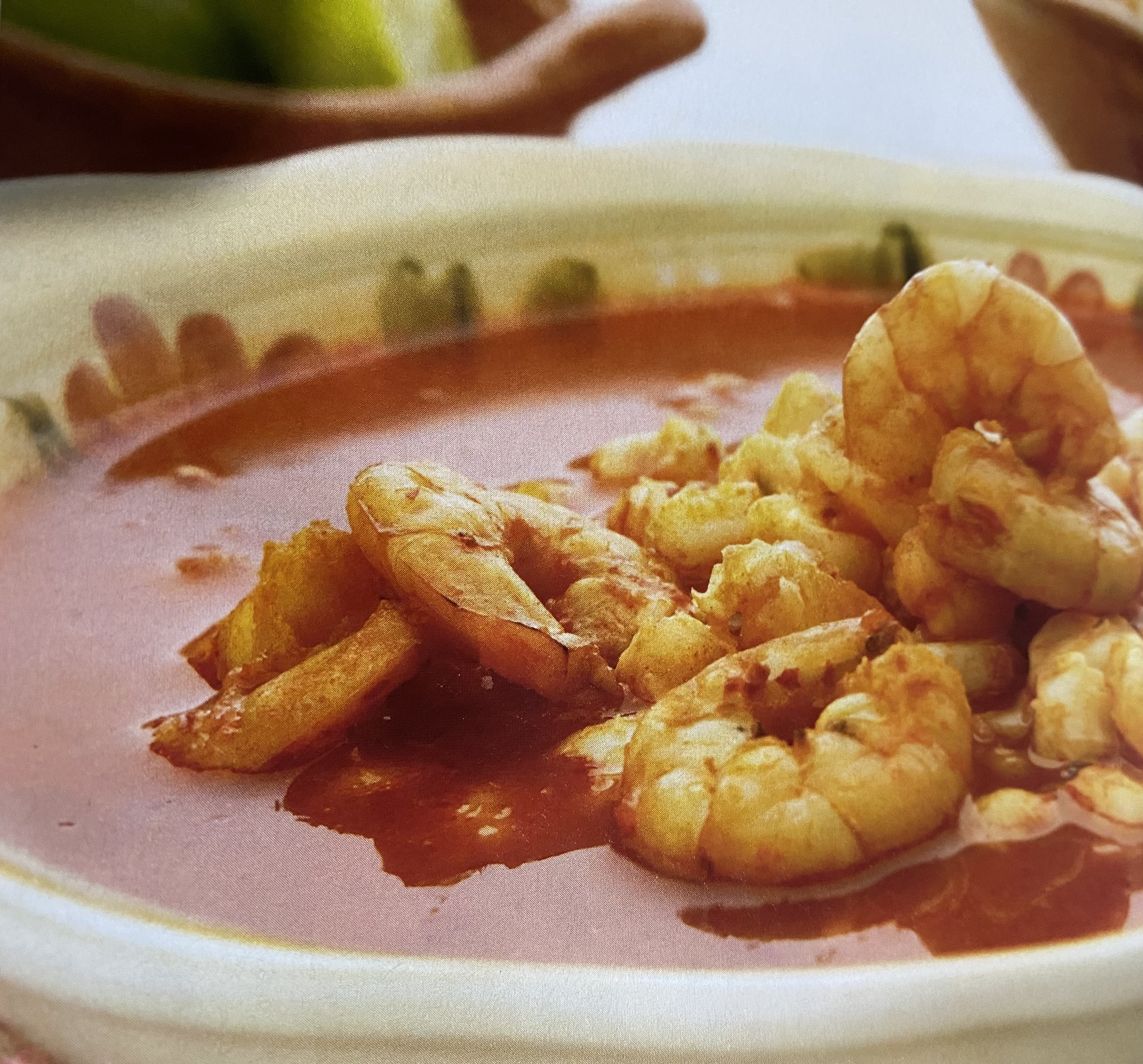 Pozole de camarón