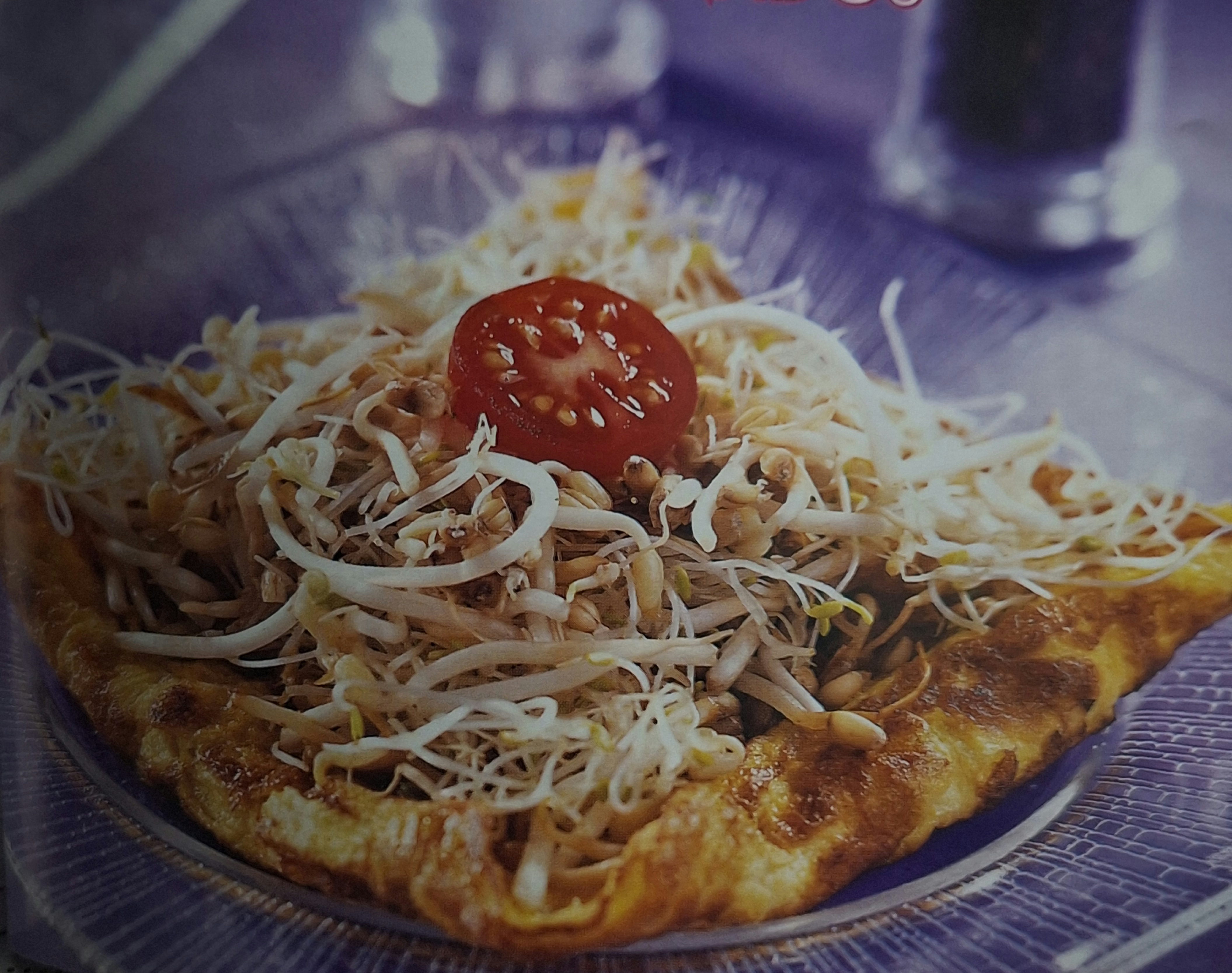 Omelete de germinados 	