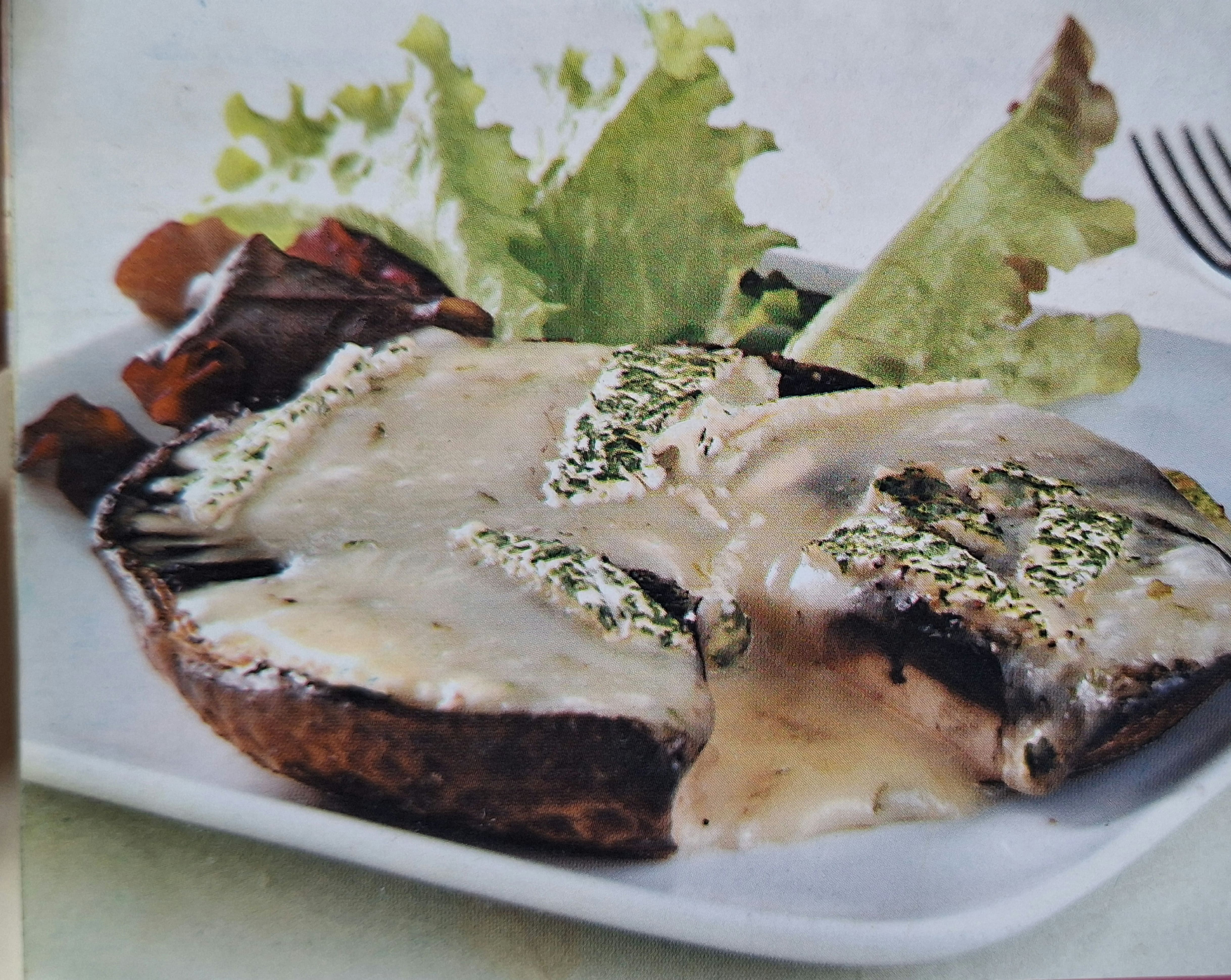 Hongos con queso	