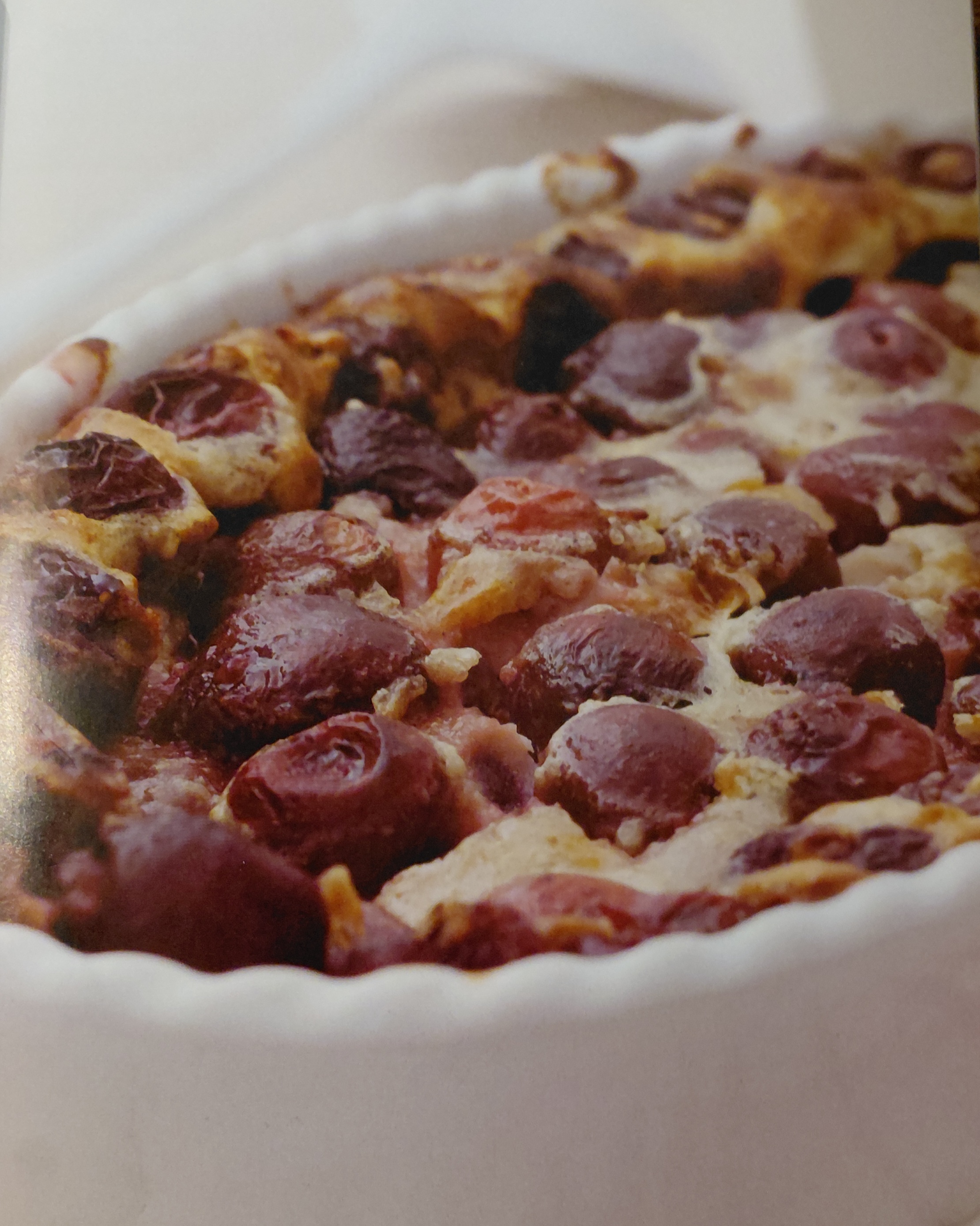 Clafoutis de cereza 