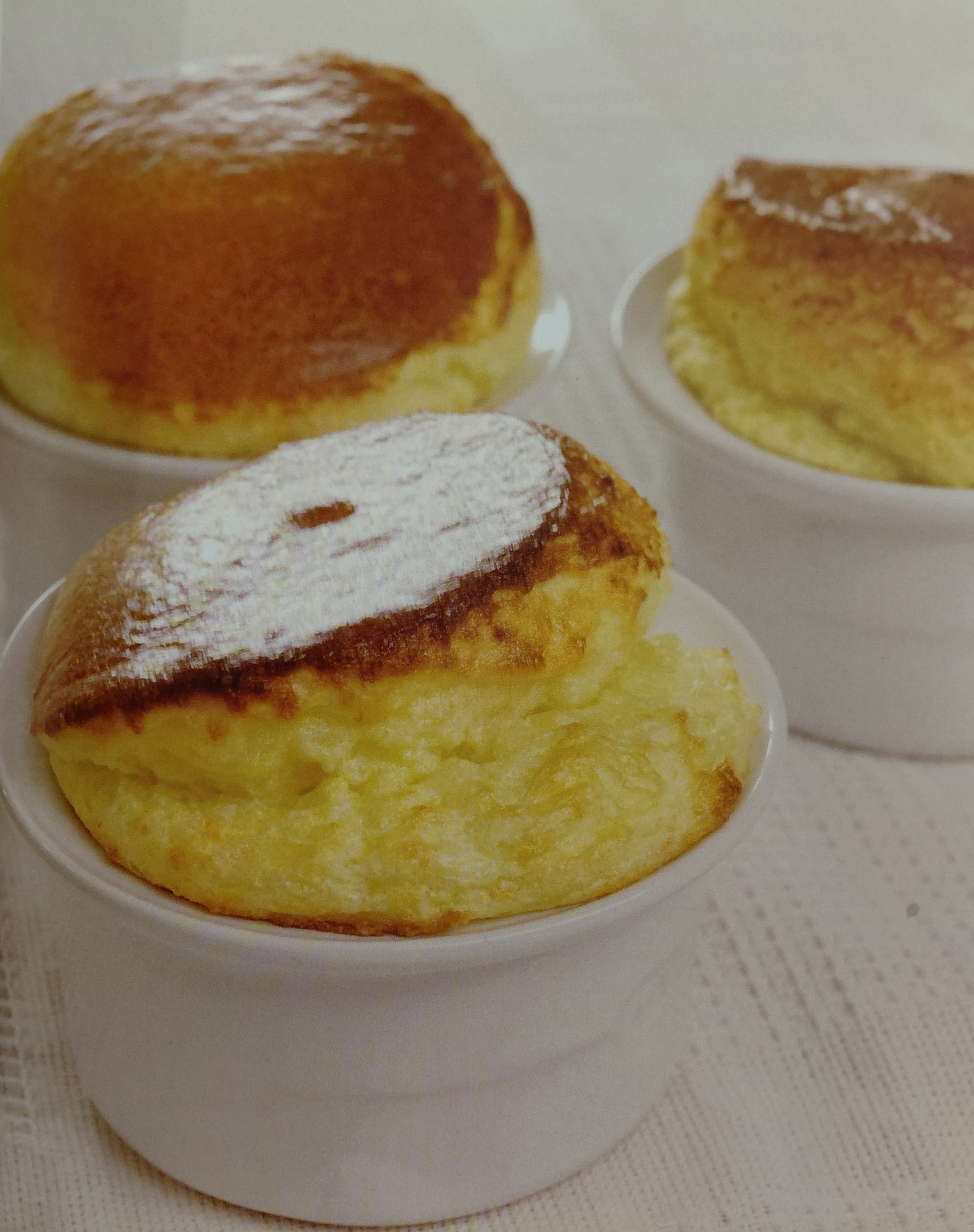 Suflé caliente de naranja 