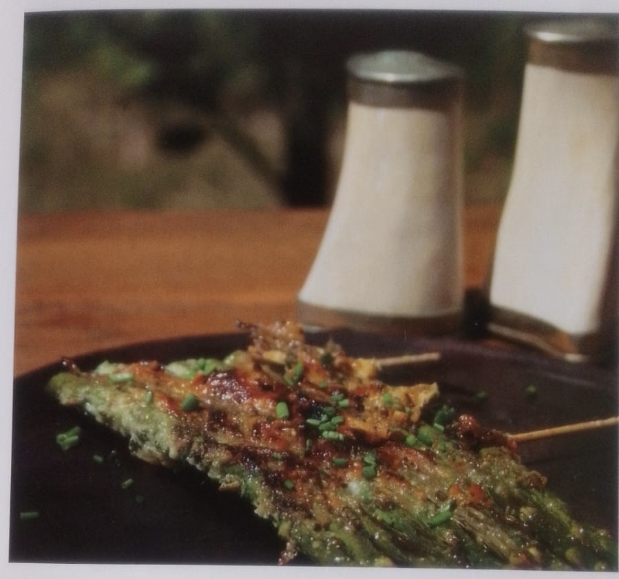 Espárragos a la parmesana