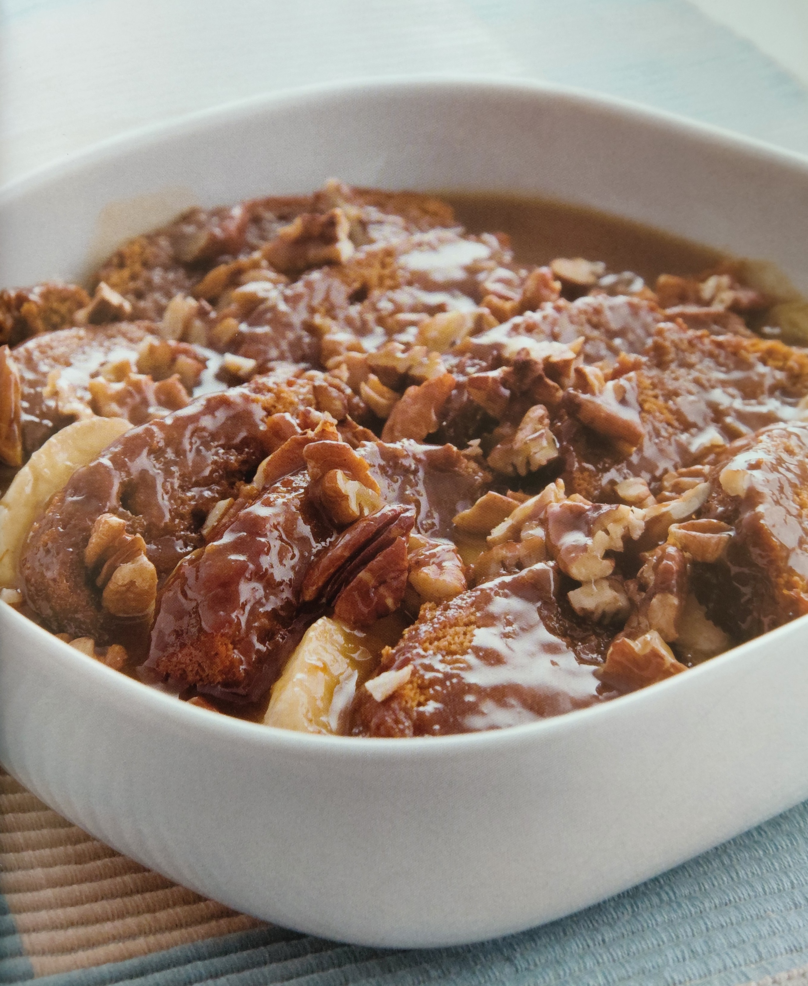 Pudin de banano y caramelo 