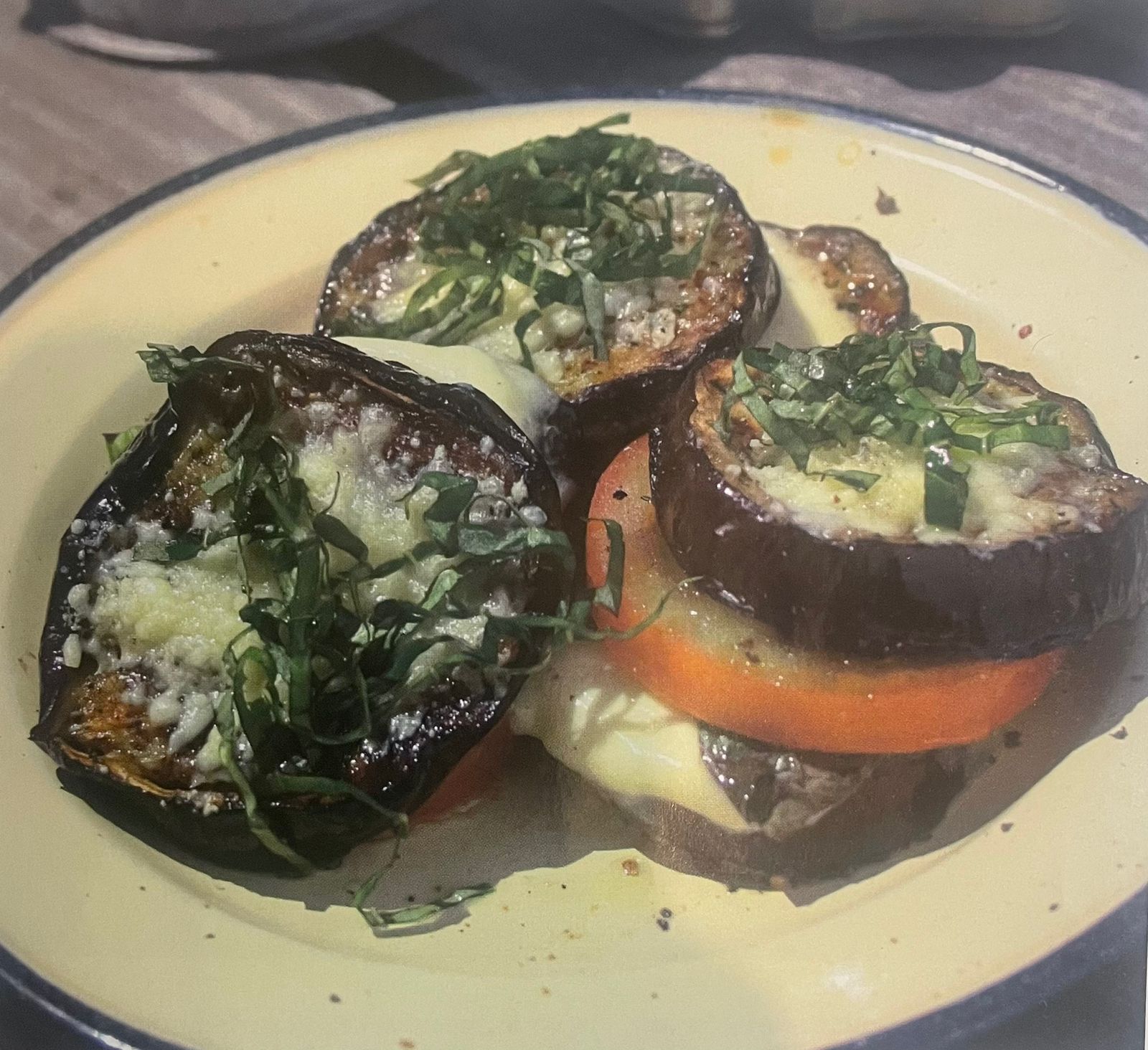 Berenjenas a la parmesana