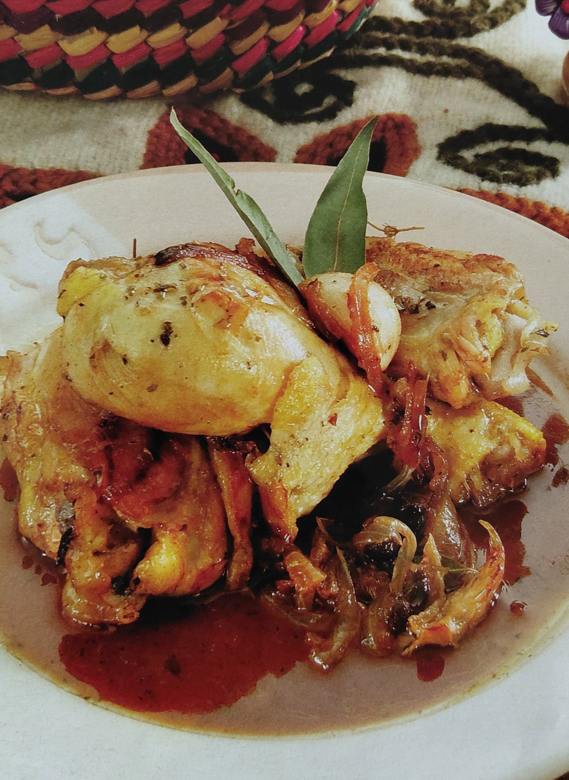 Pollo en cuñete