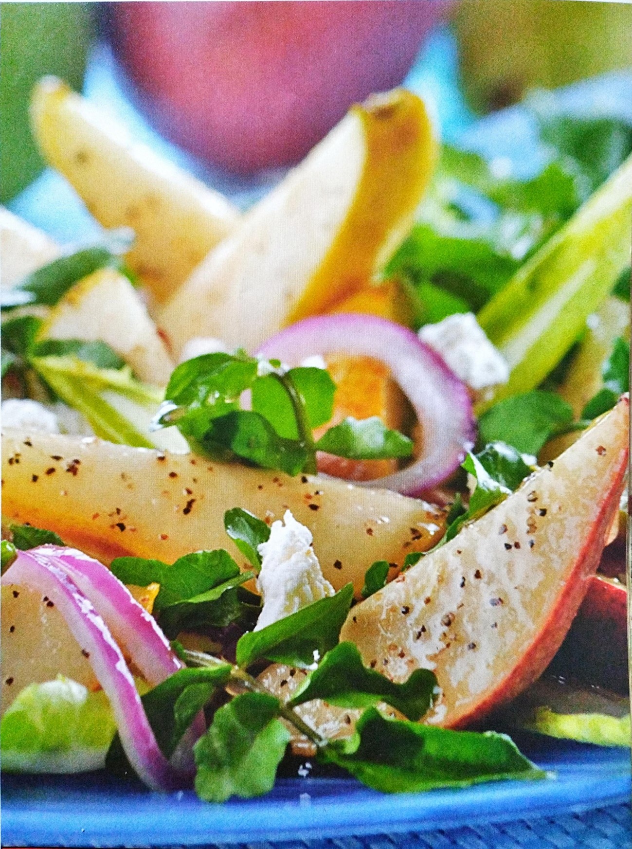 Ensalada Caliente de Peras.