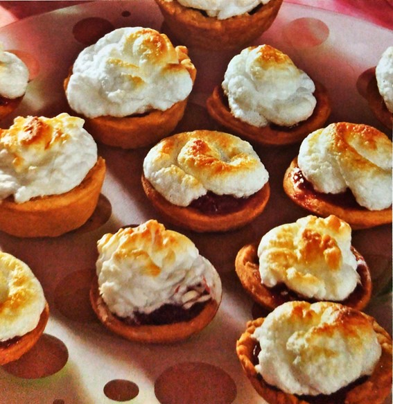 Mini tartas de merengue
