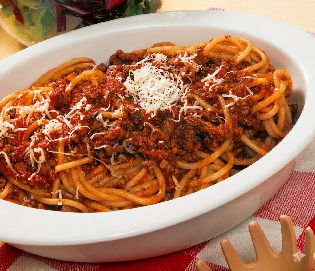 Pasta a la boloñesa