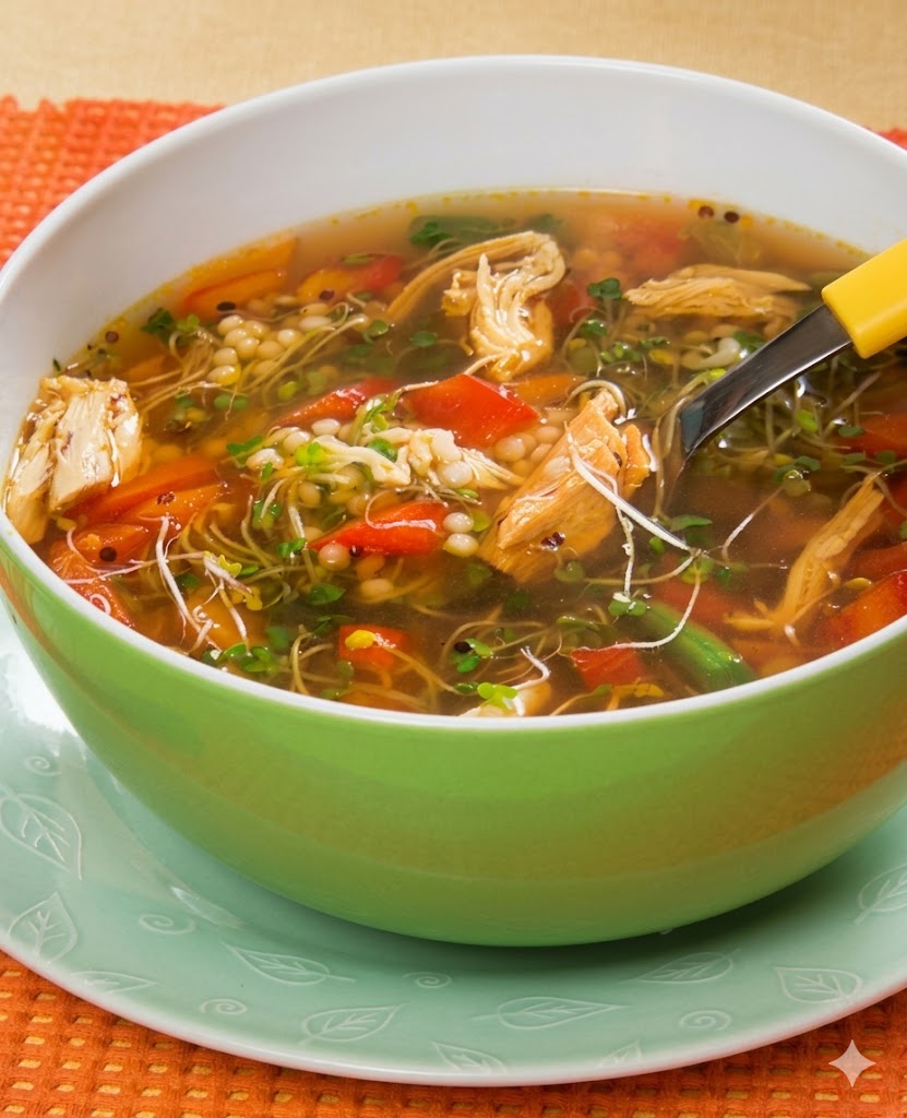 Sopa de pollo