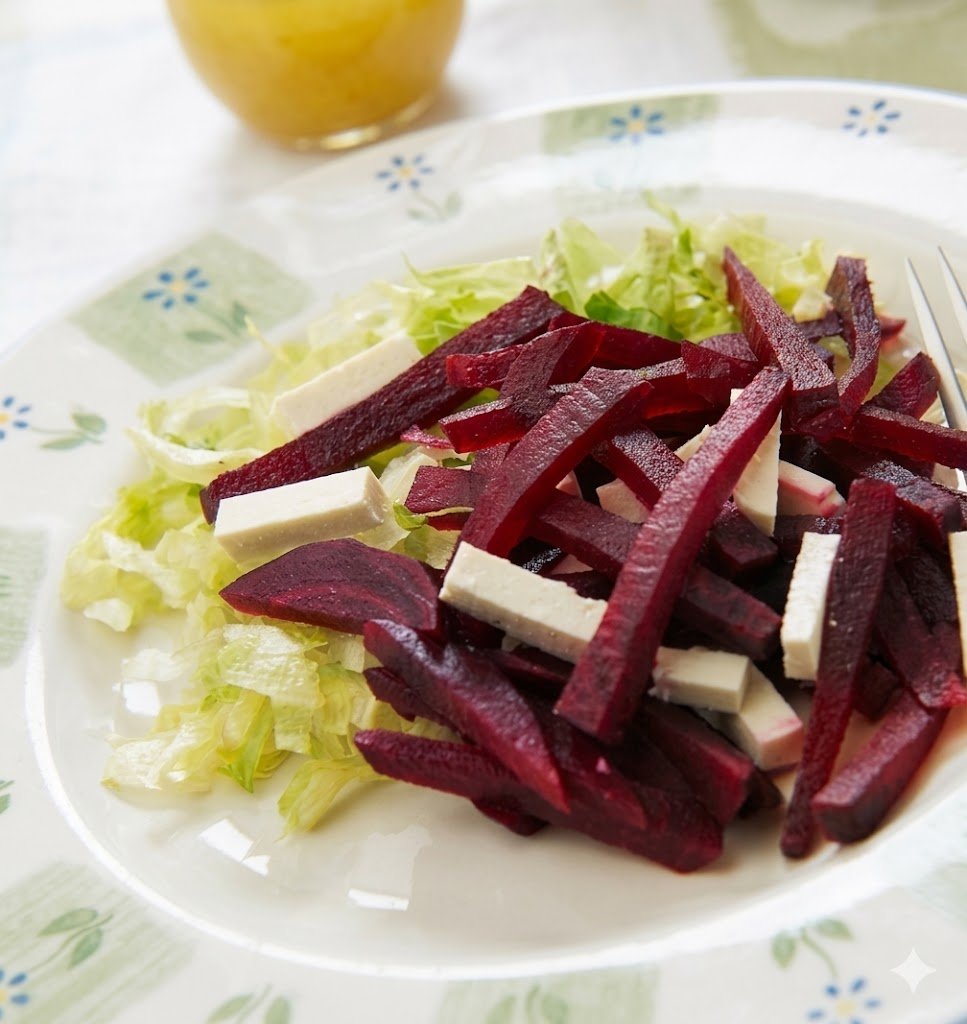Betabel con queso