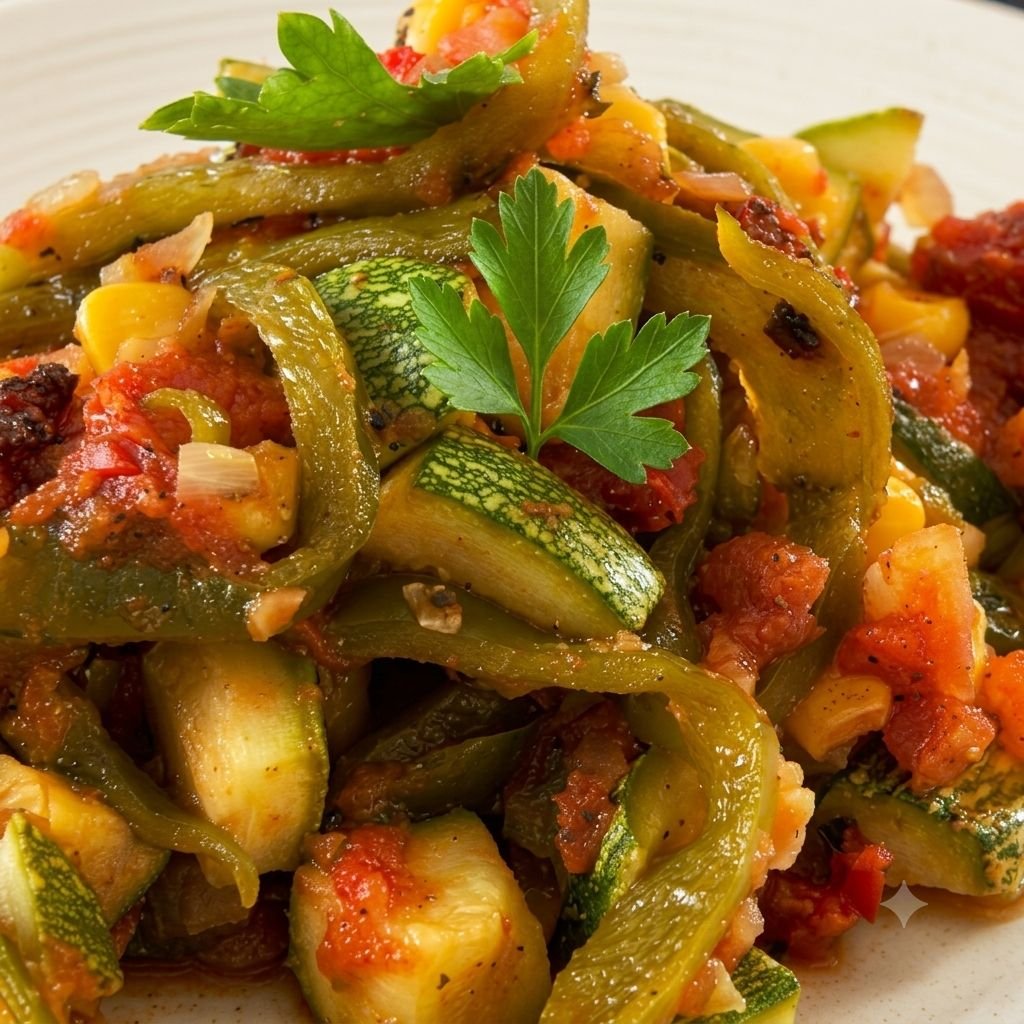 Calabacitas poblanas