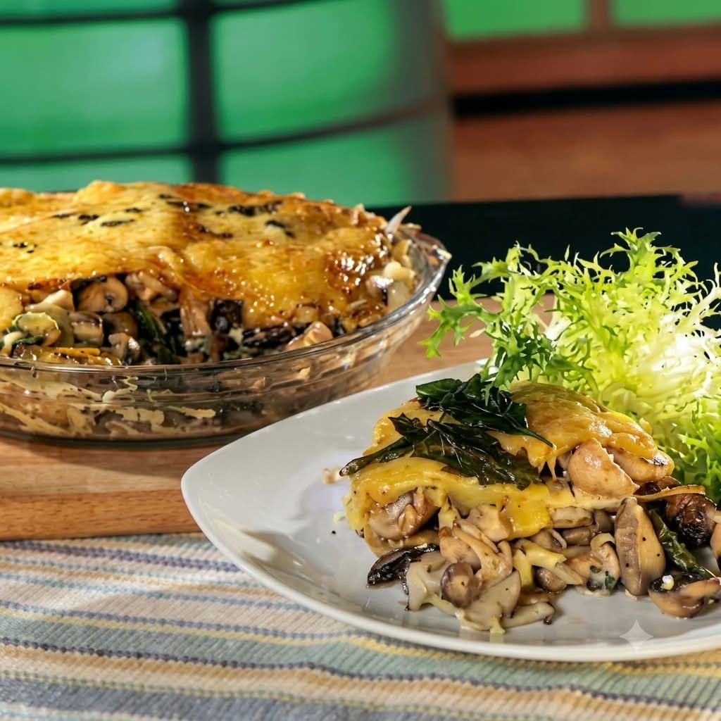Pastel de hongos