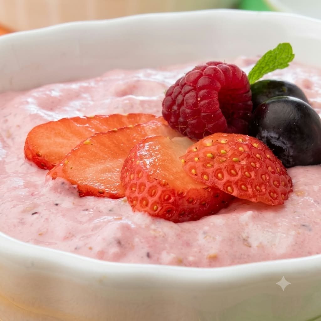 Cremoso de moras