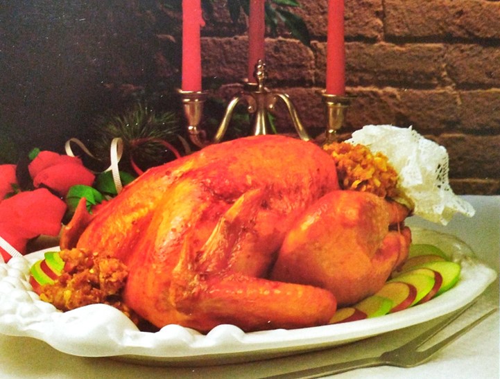 Pavo con Relleno de Manzana y Nuez