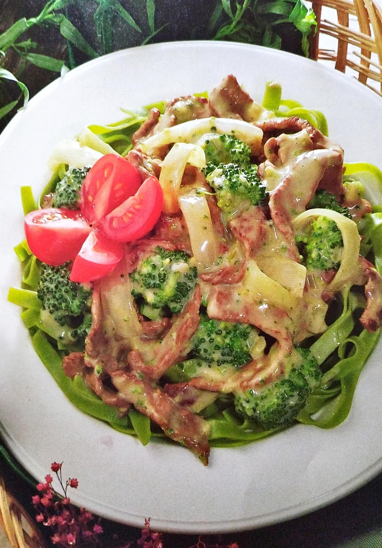 Bistec de Res a la Sartén con Brocolí 