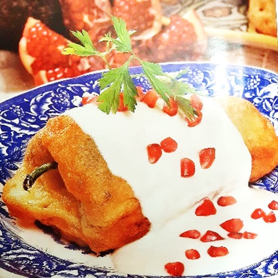 Chiles en nogada de Atlixco