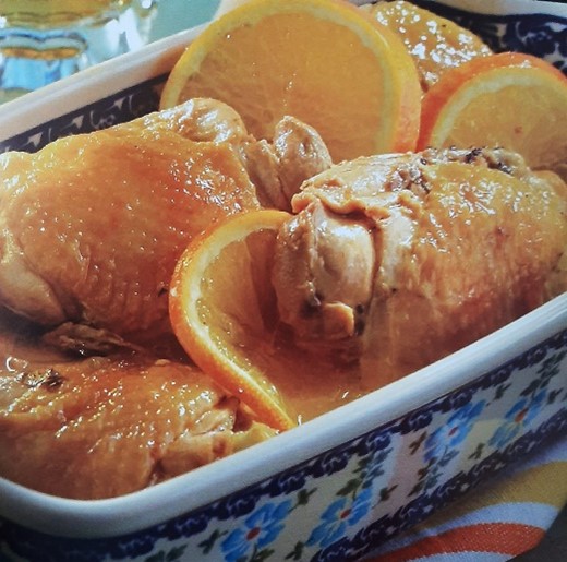 Muslos de Pollo con Cítricos
