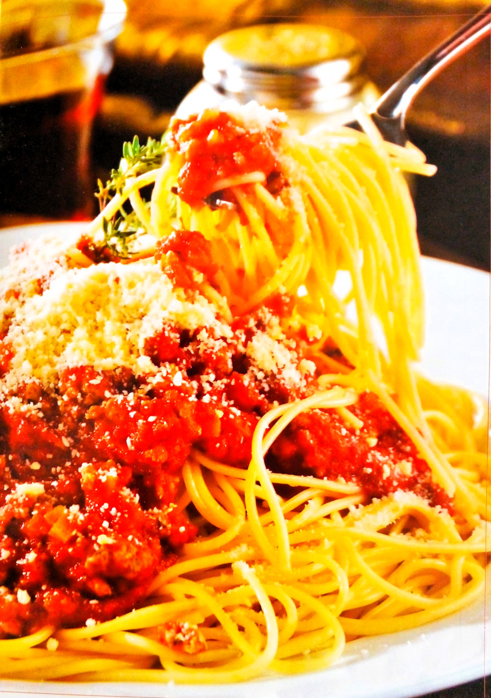 Espaguetti a la boloñesa