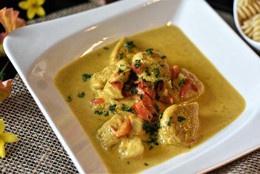 Pollo Aderezado con Coco