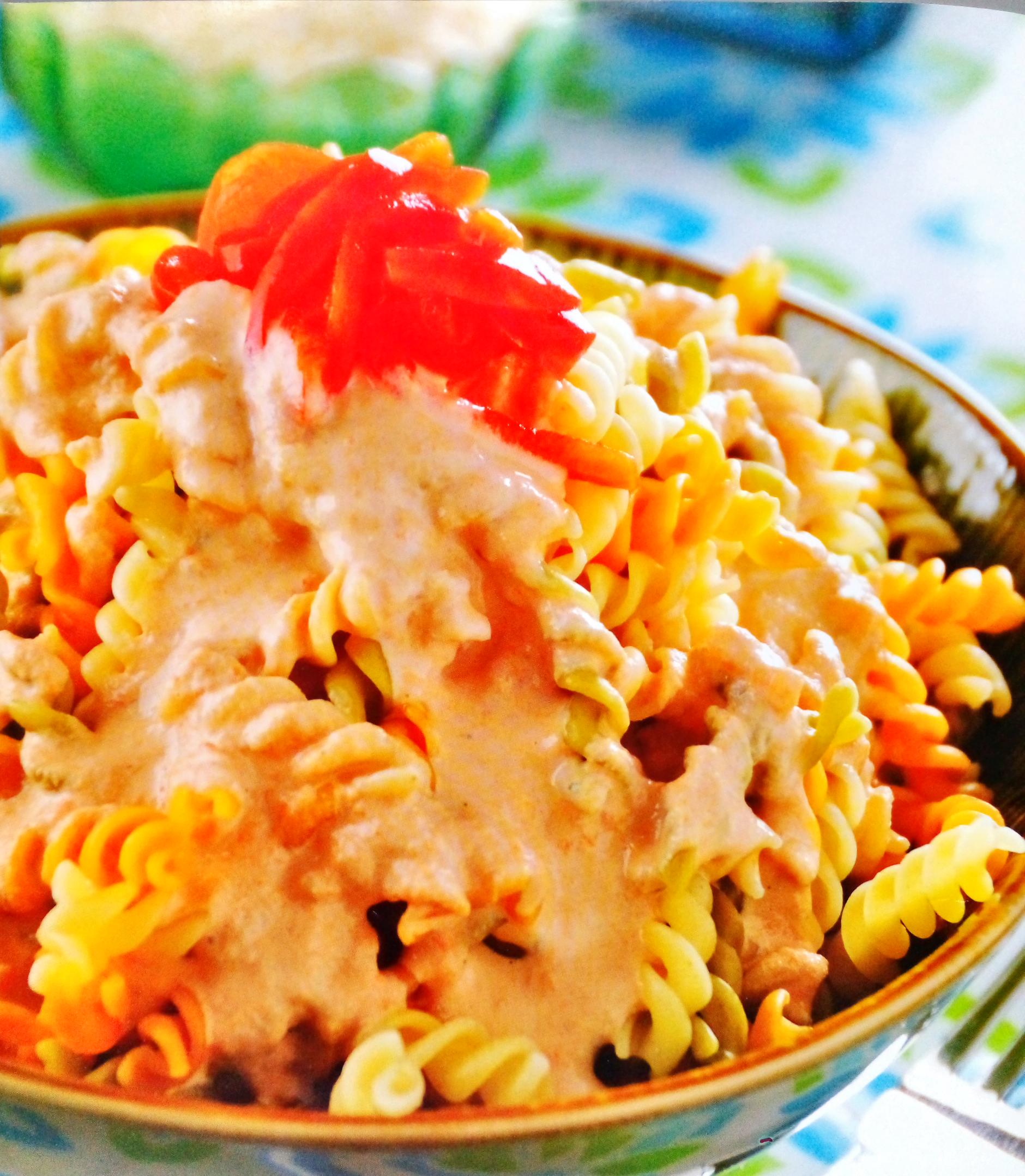 Fusilli con atún 