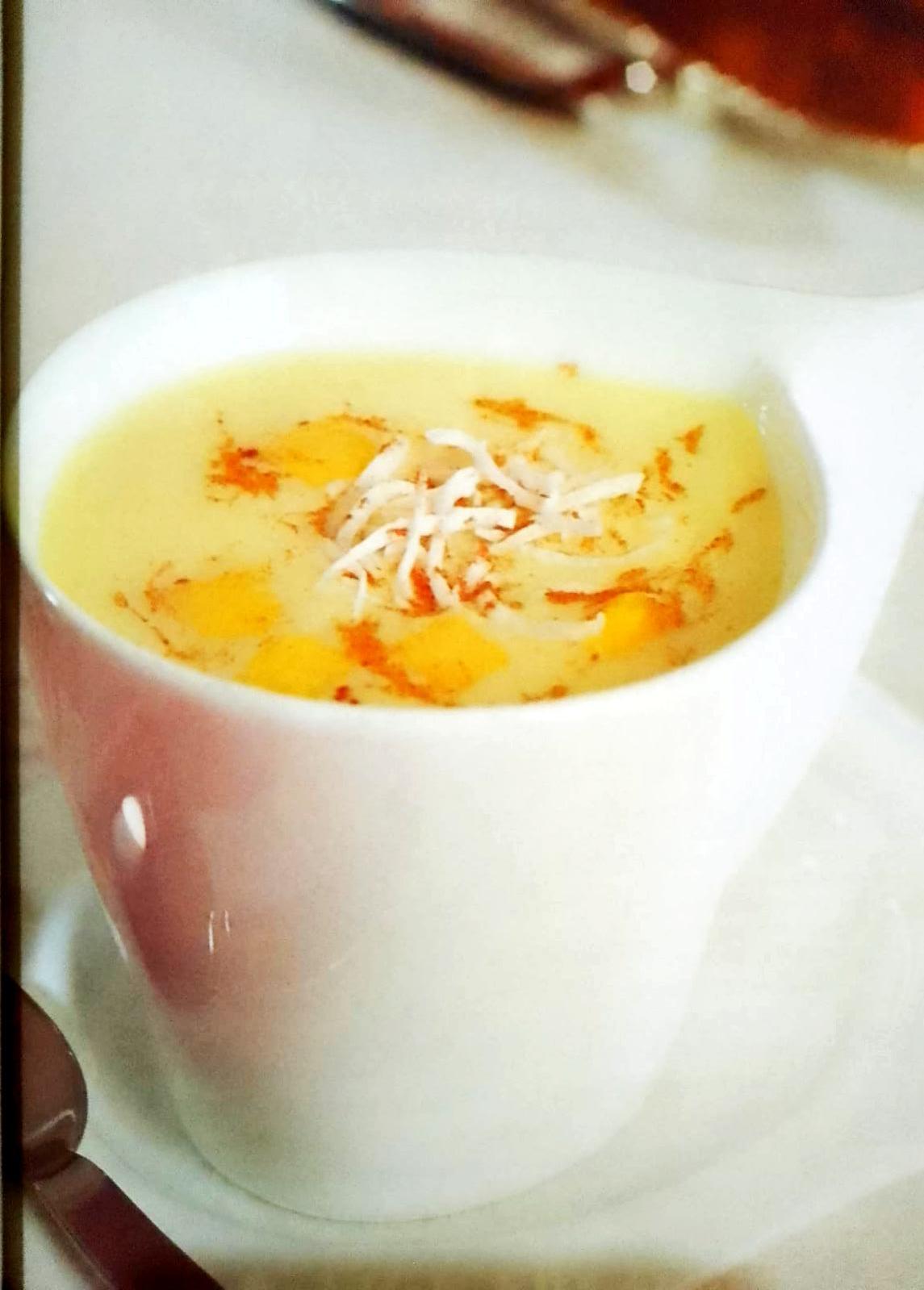 Atole de coco