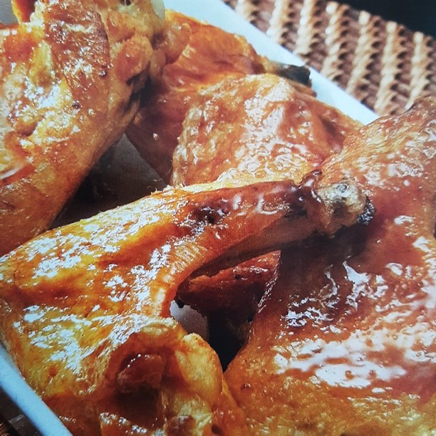 Alitas Asiáticas Caramelizadas Con Jengibre