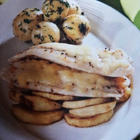 Pescado Con Manzana Caramelizada