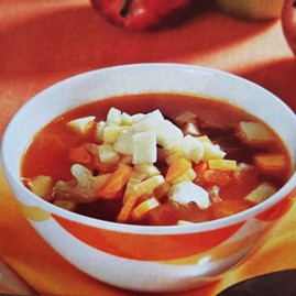 Sopa De Apio Con Manzana