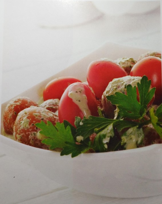 Jitomates con Vinagreta