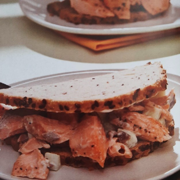 Sándwich De Salmón