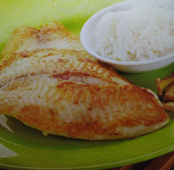 Pescado Frito en Jengibre