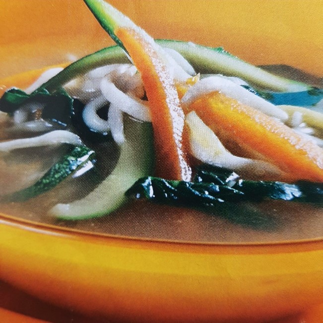 Sopa de Verduras Con Pasta