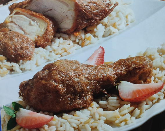 Pollo rebosado de la abuela 