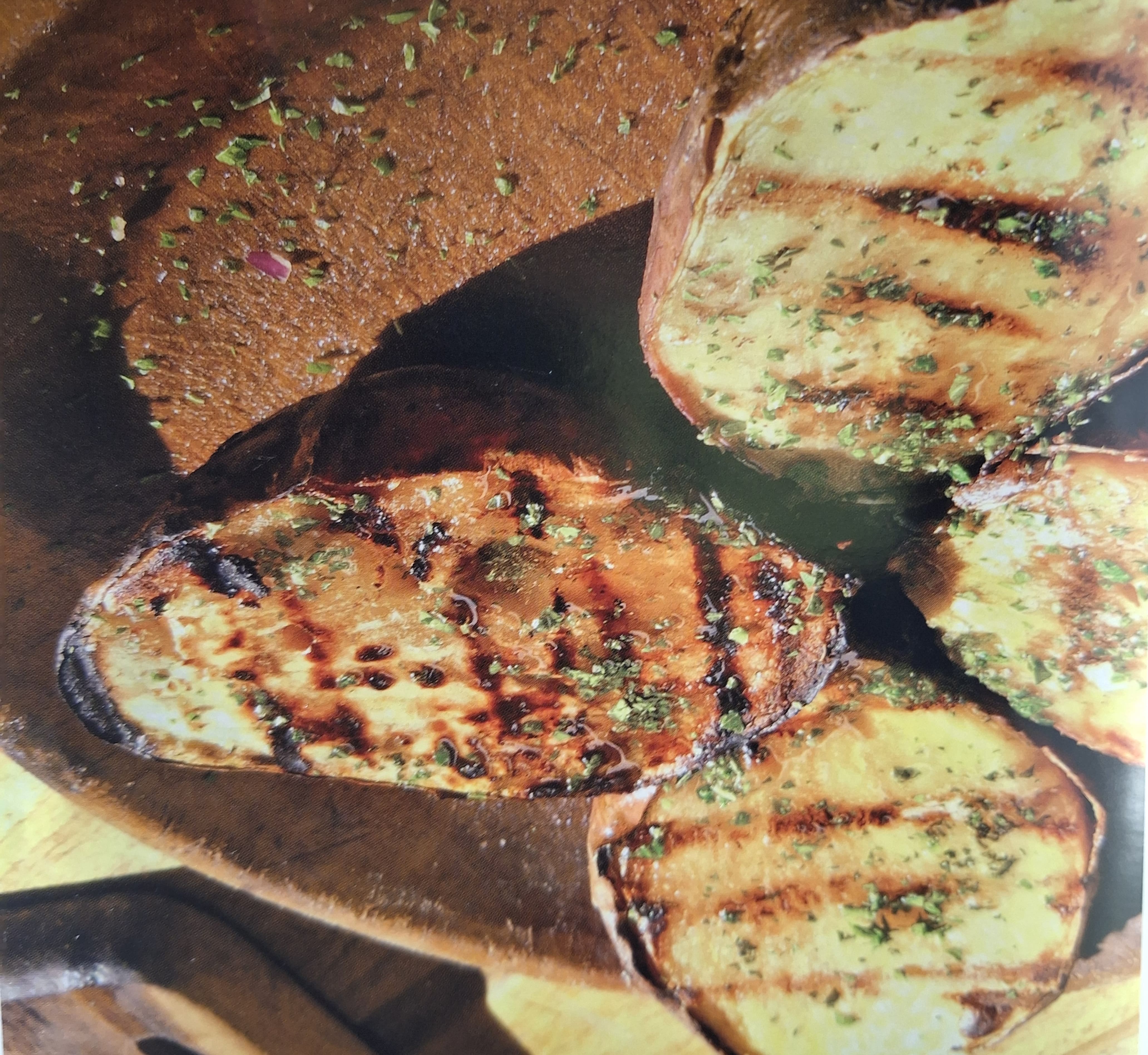 Papas asadas con hierbas