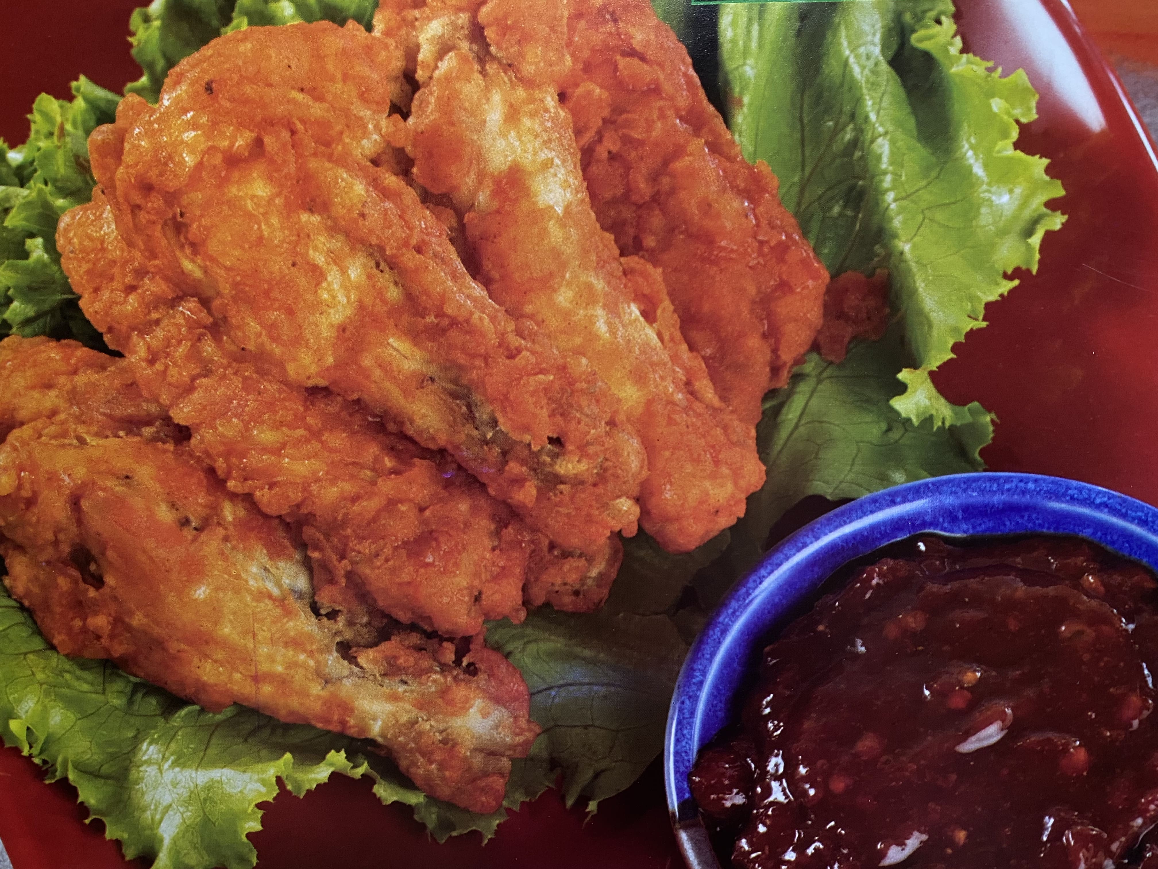 Alas de pollo estilo BBQ picante 