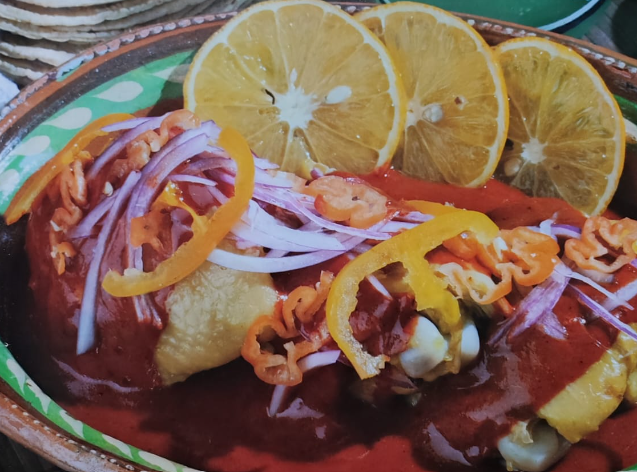 Pollo estilo pibil 