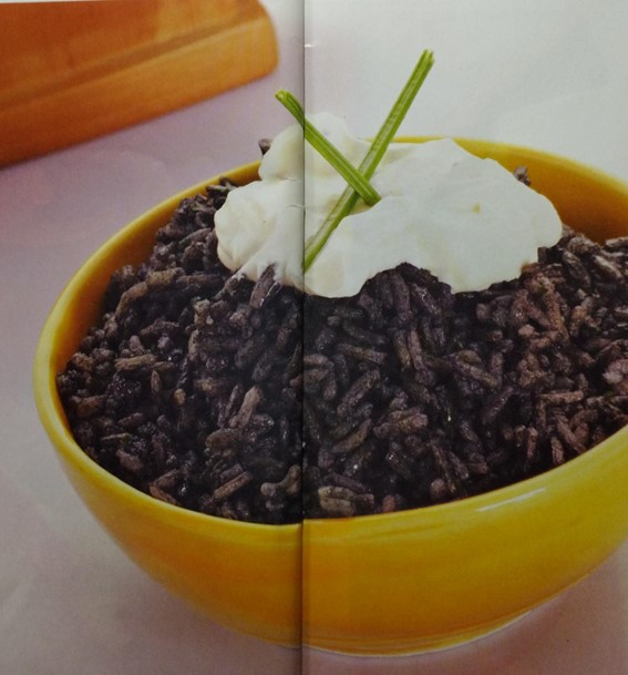 Arroz Negro con Tinta de Calamar
