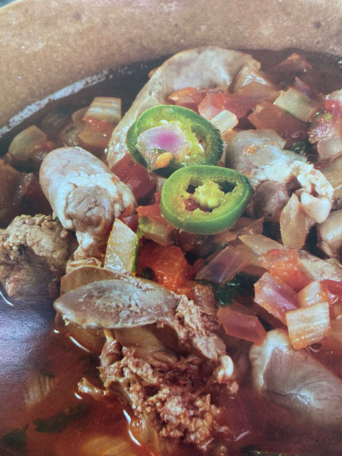 Menudencias a la mexicana 