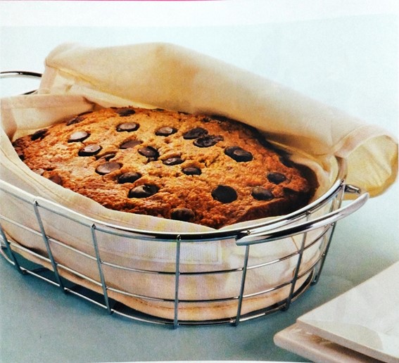 Panque de Plátano y Chocolate