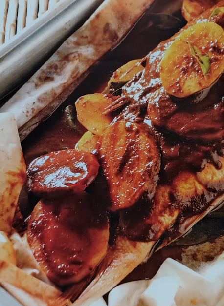 Barbacoa de huachinango 