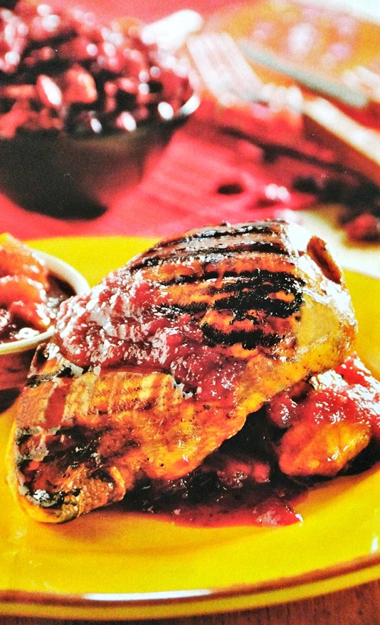 Pechuga en Salsa de Arándanos 